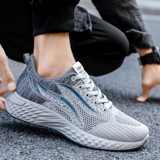 Herren Sportliche und atmungsaktive Freizeitschuhe mit rutschfester Sohle R&B