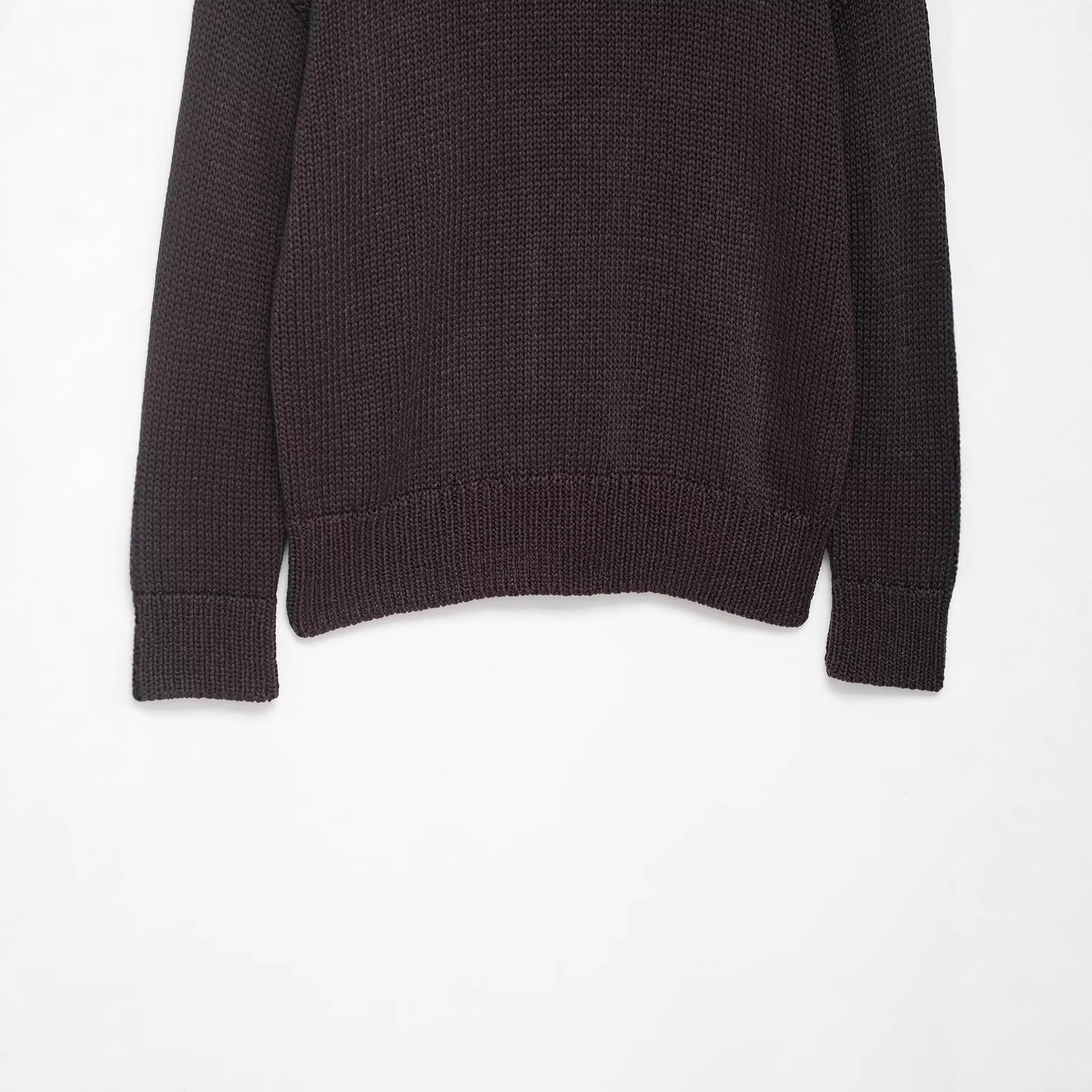 Damen lässiger Pullover mit Oversized-Schnitt und strukturiertem Muster R&B
