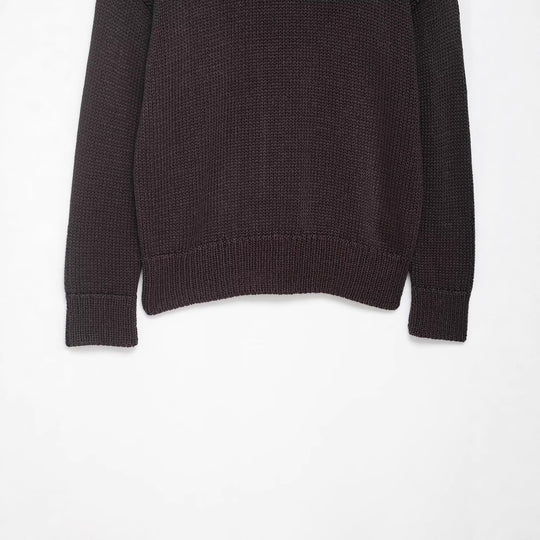 Damen lässiger Pullover mit Oversized-Schnitt und strukturiertem Muster R&B