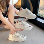 Damen Sportliche Chunky Sneakers mit atmungsaktivem Obermaterial und robustem Profil R&B