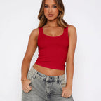Damen figurbetontes Tanktop R&B