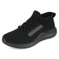Damen Sportliche Strick-Sneaker mit hohem Knöchel und atmungsaktivem Design