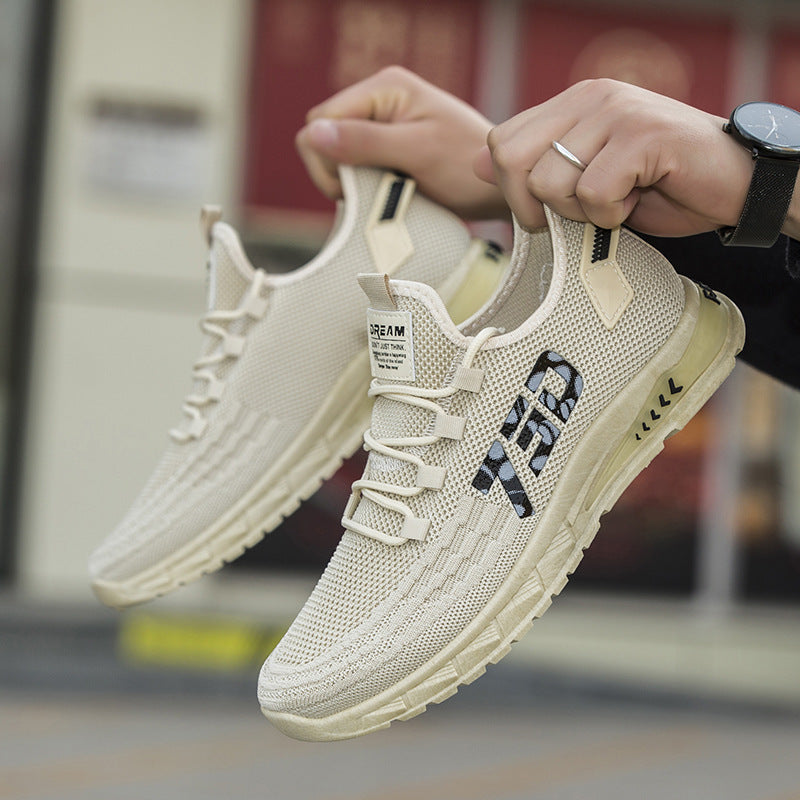 Damen Atmungsaktive Sneakers mit flexibler Laufsohle und stoßdämpfendem Fußbett