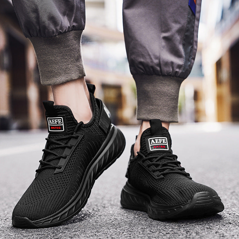 Damen Sportliche Strick-Laufschuhe mit elastischem Obermaterial R&B