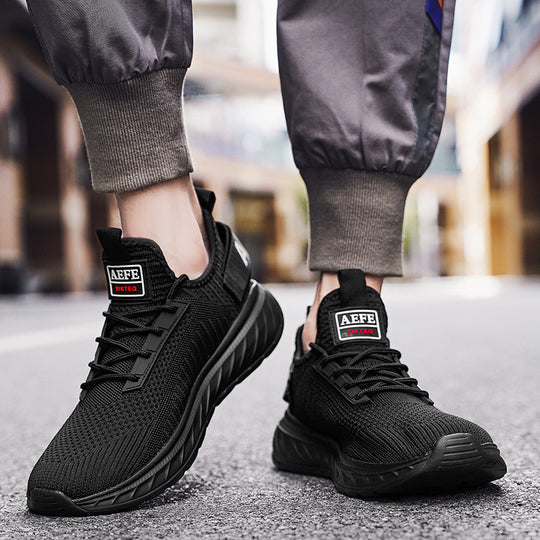 Damen Sportliche Strick-Laufschuhe mit elastischem Obermaterial R&B