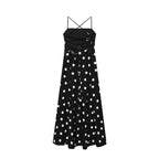 Damen Maxikleid mit eleganten Trägern R&B