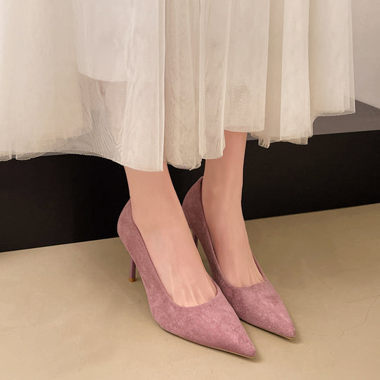 Damen spitze High Heels R&B