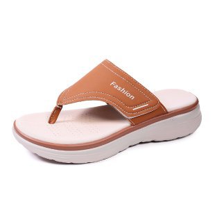 Damen Zehentrenner-Schuhe mit rutschfester Sohle und anatomischer Fußbettung R&B