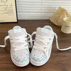 Damen Sportliche Sneaker mit verspieltem Design und rutschfester Sohle