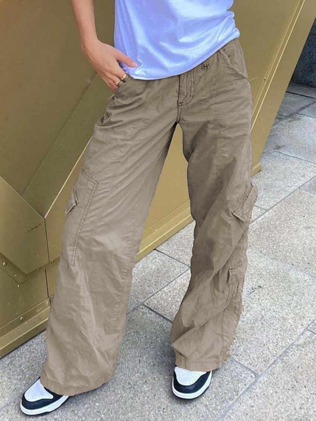 Damen lockere Cargo-Hose R&B