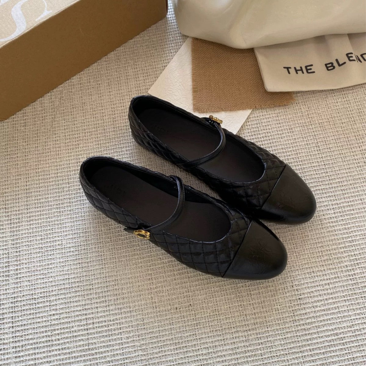 Damen Elegante Ballerinas mit dekorativen Riemchen und kunstvollem Obermaterial R&B