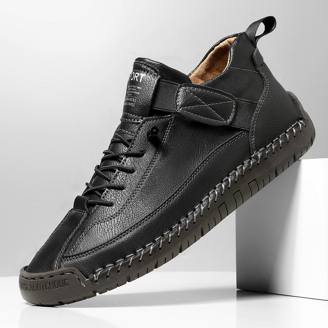 Damen Bequeme Freizeitschuhe mit elastischem Klettverschluss und atmungsaktiver Konstruktion R&B
