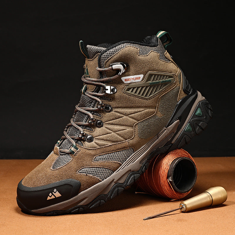 Damen wasserdichte Wanderschuhe mit rutschfester Sohle und atmungsaktivem Obermaterial