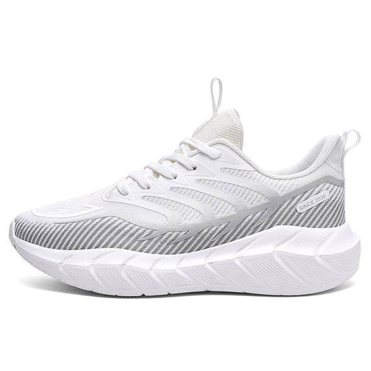 Damen Sportliche Lauf-Sneaker mit atmungsaktiver Oberflächenstruktur und dämpfender Sohle R&B