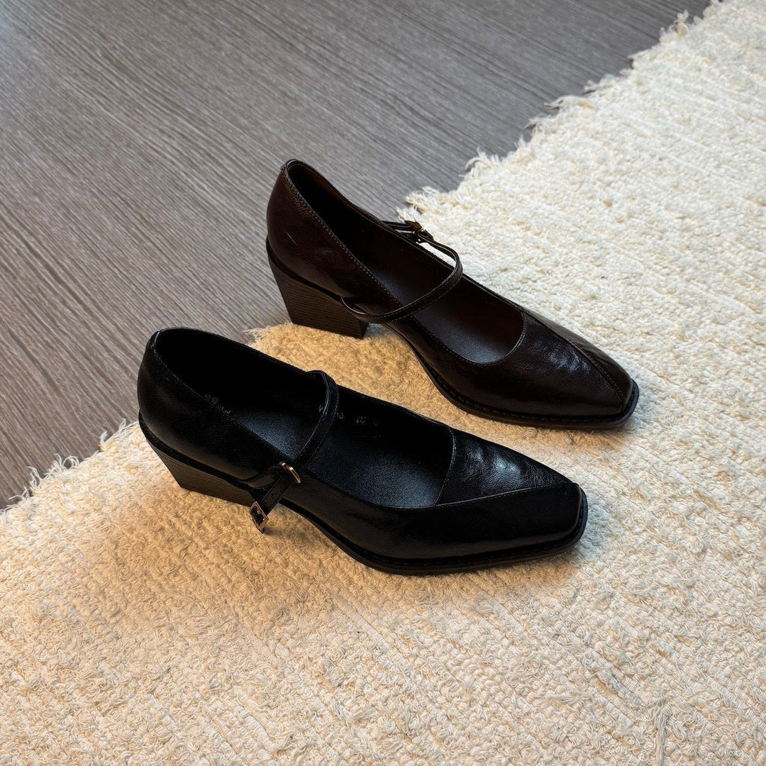 Damen elegante Riemchen-Ballerinas mit komfortabler Fußbettstruktur R&B