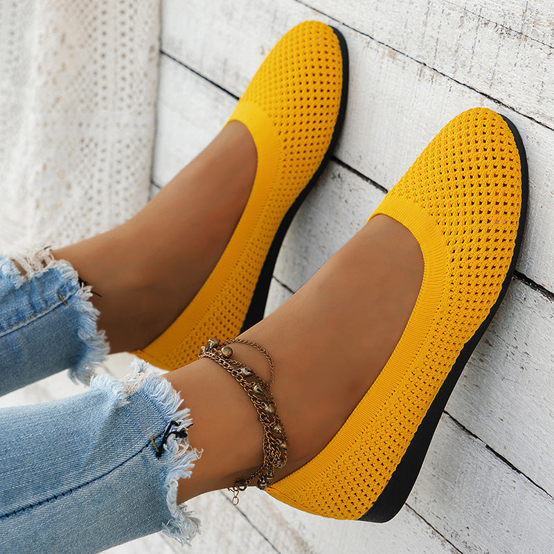 Lässige Atmungsaktive Flache Schuhe R&B