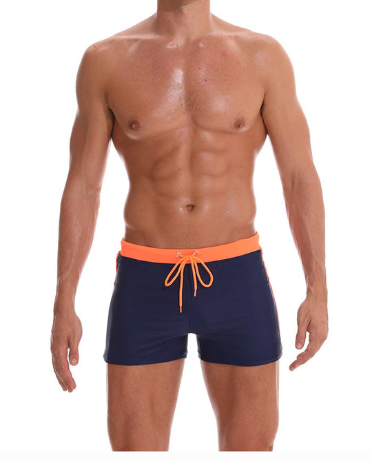 Herren Bade-Shorts mit peppigen Kontrastelementen R&B