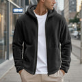 Herren Fleecejacke mit hohem Kragen und Wärmeisolierung R&B