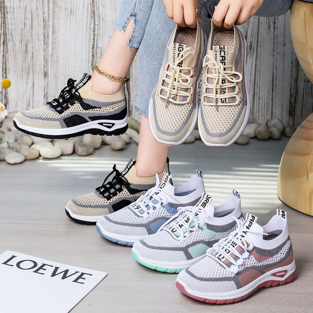 Damen Leichte und flexible Sportschuhe mit atmungsaktiven Netzmaterialien R&B
