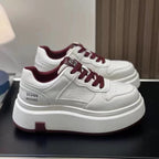 Damen Plattform Sneakers mit einzigartigem Obermaterial und ergonomischer Passform R&B