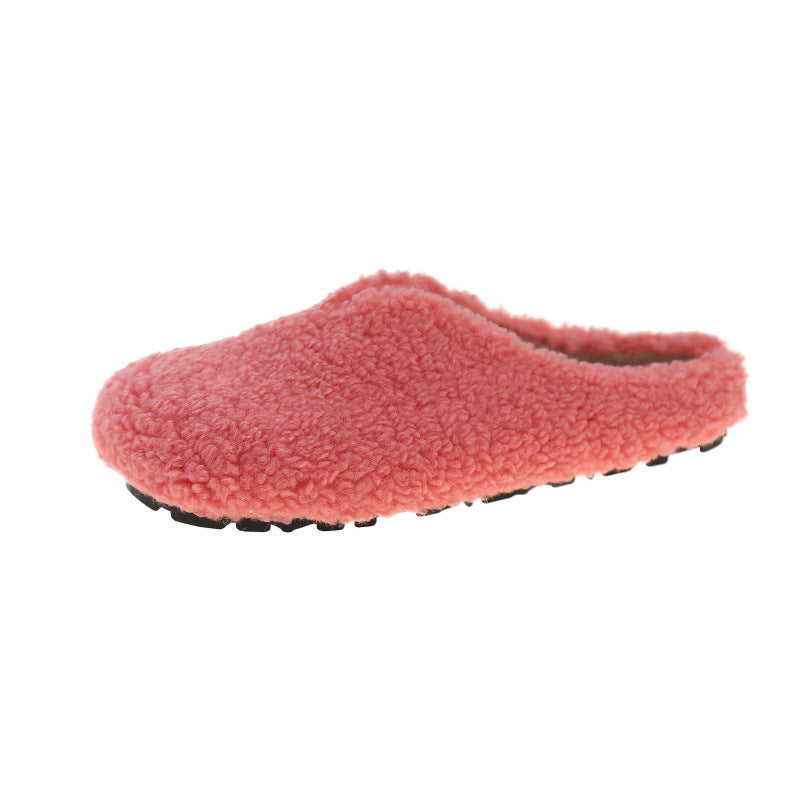 Damen Flauschige Hausschuhe mit rutschfester Sohle und weichem Innenfutter R&B