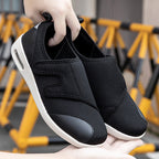 Damen Bequeme Slip-On Sneakers mit dämpfender Sohle