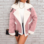 Damen Kuschelige Schaffelljacke R&B