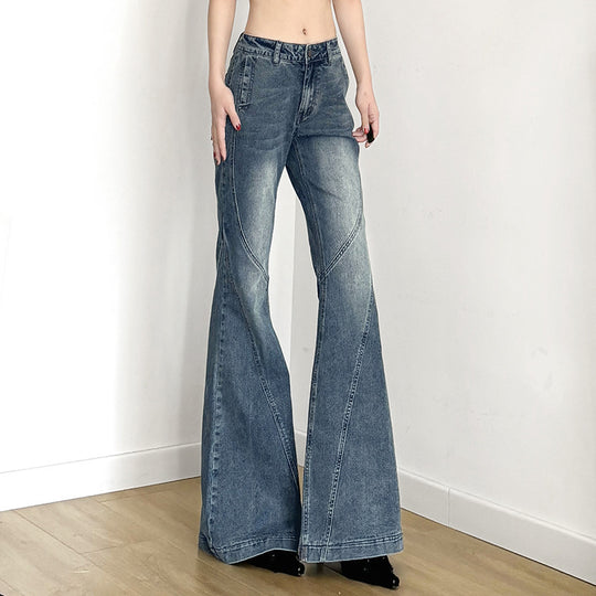 Damen Flared Jeans im individuellen Vintage-Look mit skandinavischem Flair R&B