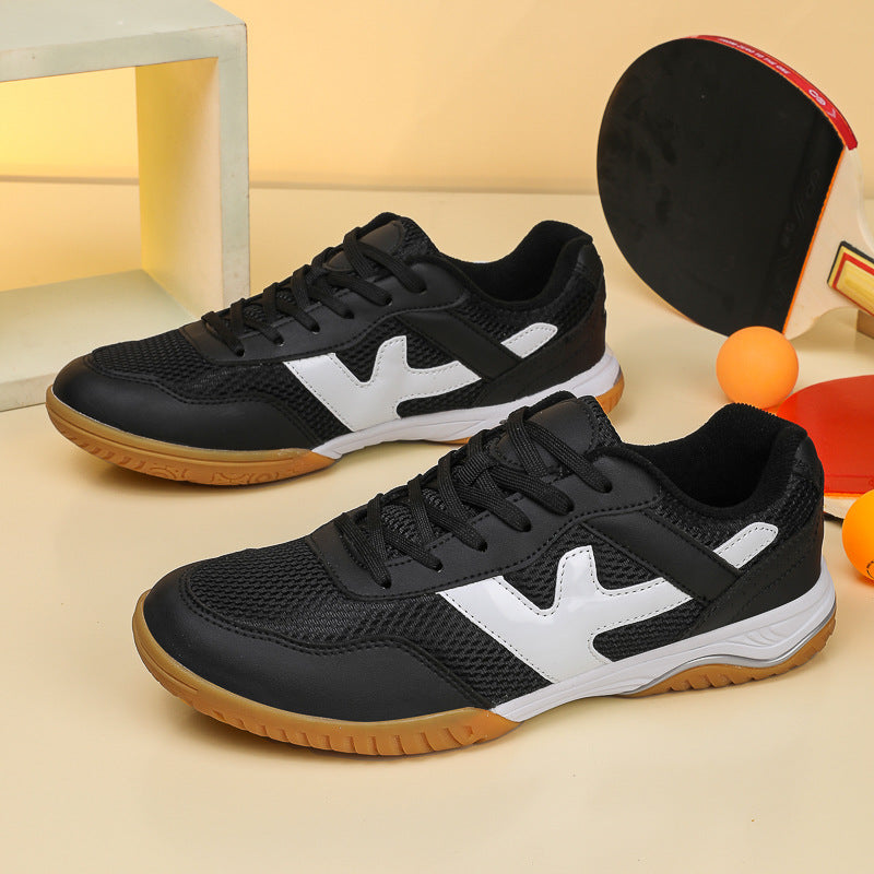 Damen Sportliche Hallenschuhe mit atmungsaktivem Obermaterial und stoßdämpfender Sohle R&B