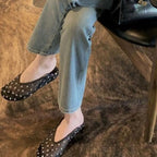 Damen modische Slipper mit funkelnden Strassverzierungen R&B