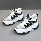 Damen Sportliche Chunky Sneakers mit atmungsaktiver Mesh-Oberfläche und robustem Profil R&B