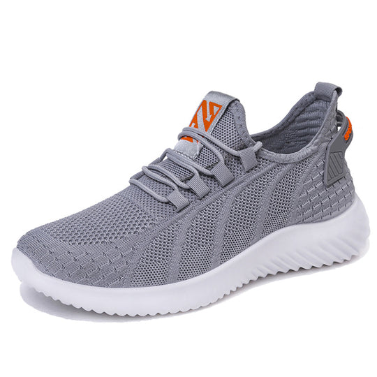 Damen Sportliche Sneakers mit flexiblem Mesh-Obermaterial und rutschfester Laufsohle R&B