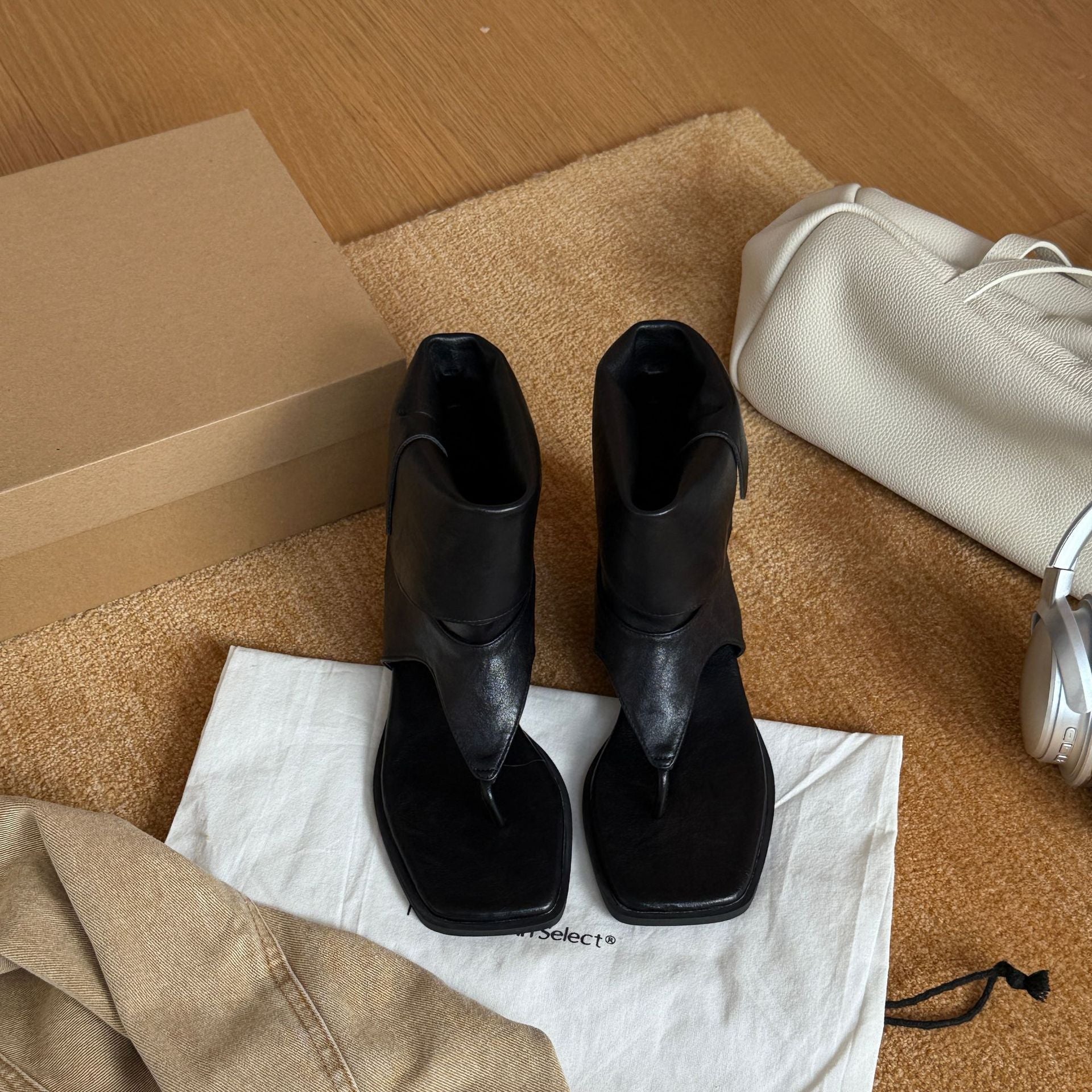 Damen Stilvolle und modische Absatzstiefel