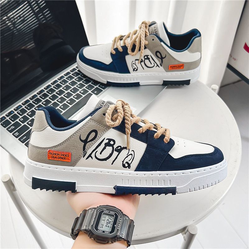 Damen Trendige Sneakers mit dicker Sohle und individuellem Designelement R&B