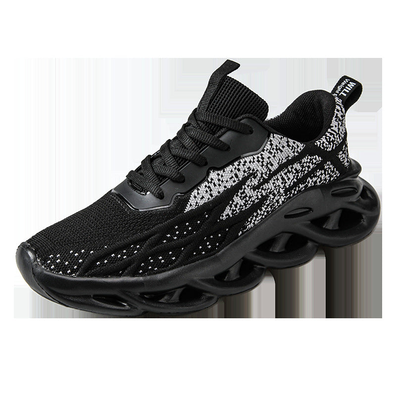Damen Sportliche Laufschuhe mit atmungsaktiver Stricktechnologie und innovativer Dämpfung R&B