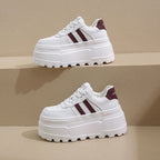Damen Plateau-Sneaker mit angesagtem Design und komfortabler Dämpfung R&B