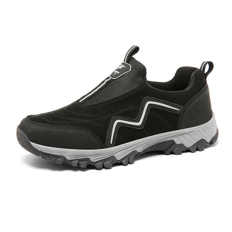 Damen Bequeme Slip-On Freizeitschuhe mit rutschfester Sohle