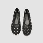 Damen Ballerinas mit modischem Strassdesign R&B