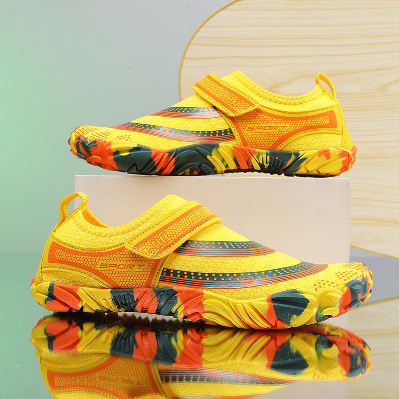 Damen Flexible Outdoor-Sportschuhe mit verstellbarem Riemen und rutschfester Sohle