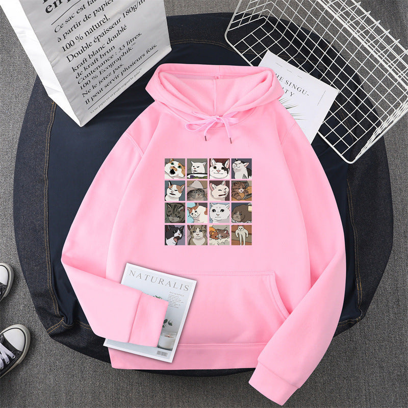 Damen Sweatshirt mit Tier-Motiv R&B