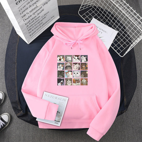 Damen Sweatshirt mit Tier-Motiv R&B