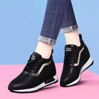 Damen Wedge-Sneaker mit modischen Akzenten und rutschfester Sohle R&B