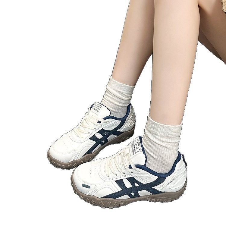 Damen Sportliche Sneaker mit rutschfester Gummisohle und atmungsaktiver Mesh-Oberfläche R&B