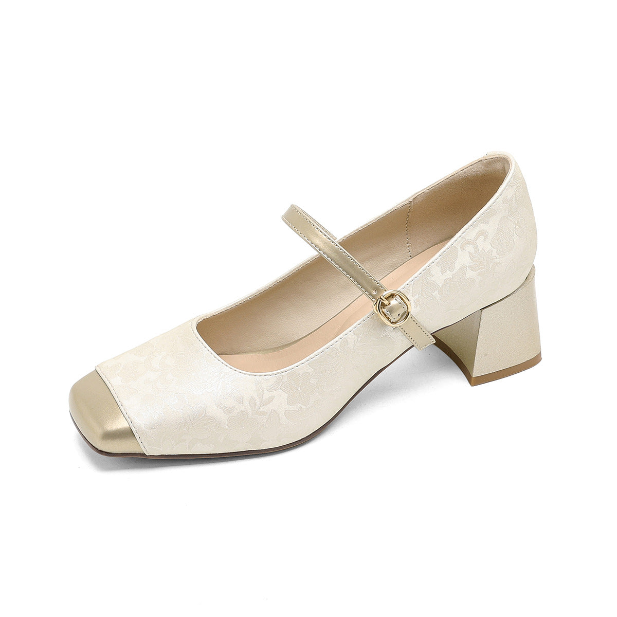 Damen elegante Ballerinas mit schickem Riemen und moderner Quersehne