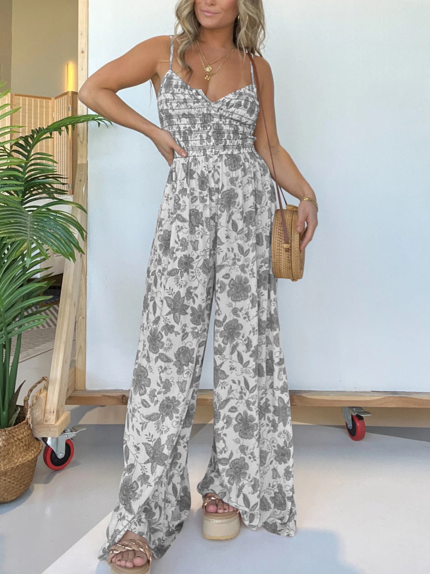 Damen Sommerliches Maxikleid R&B