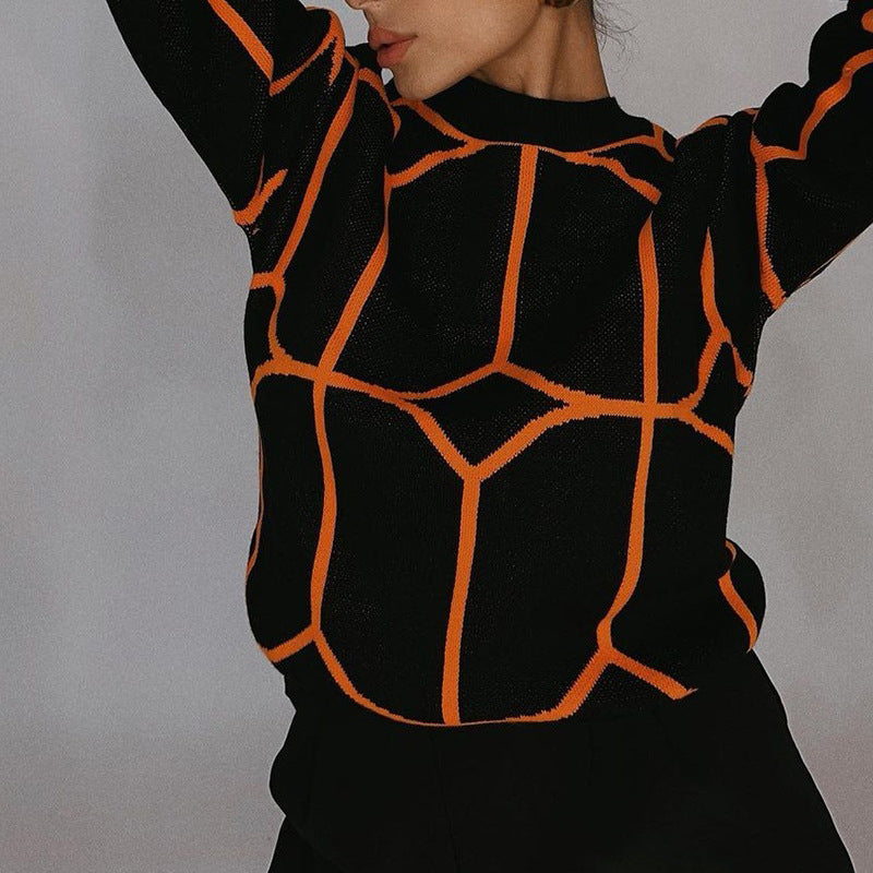 Damen modischer Pullover R&B