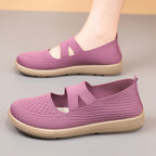 Damen leichte und atmungsaktive Ballerinas mit flexiblem Obermaterial R&B
