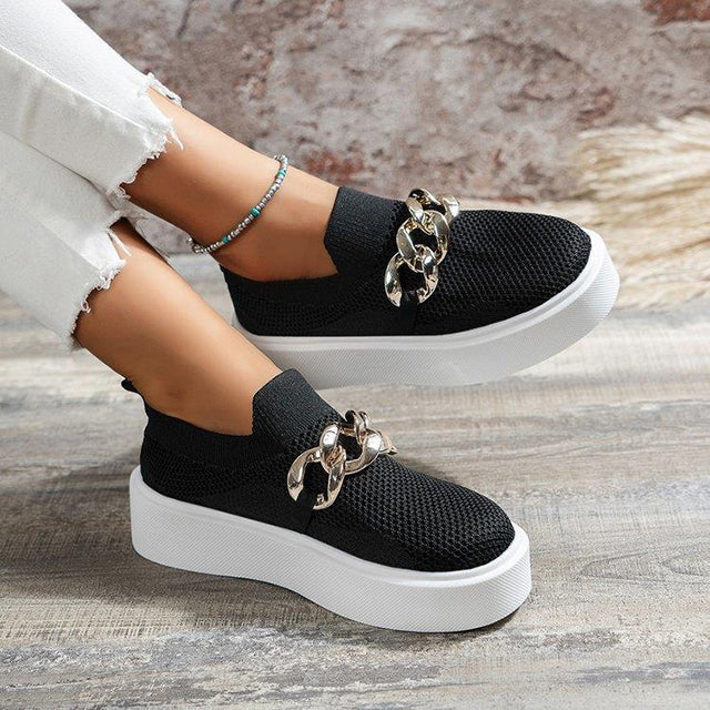 Atmungsaktive Plattformschuhe R&B