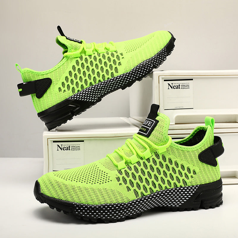 Damen Sportliche Lauf-Sneaker mit atmungsaktivem Mesh-Obermaterial und dämpfender Sohle R&B