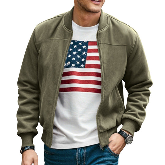 Herren Bomberjacke mit modernem Schnitt und praktischen Taschen R&B
